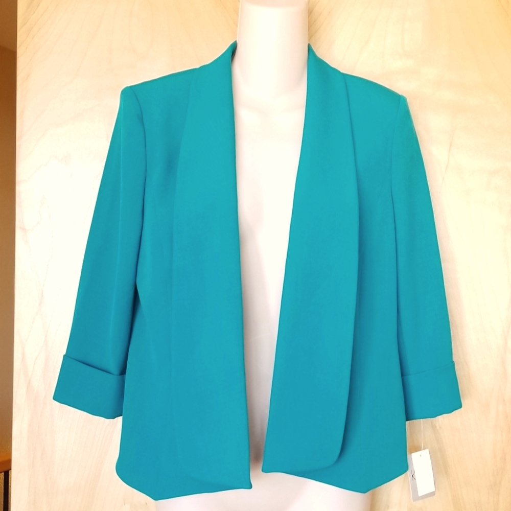 Kasper Shawl Collar Jacket 6P NWT